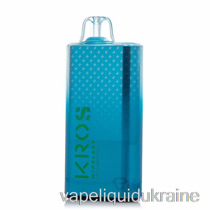 Vape Ukraine Kros Wireless 9000 Disposable Crisp Menthol